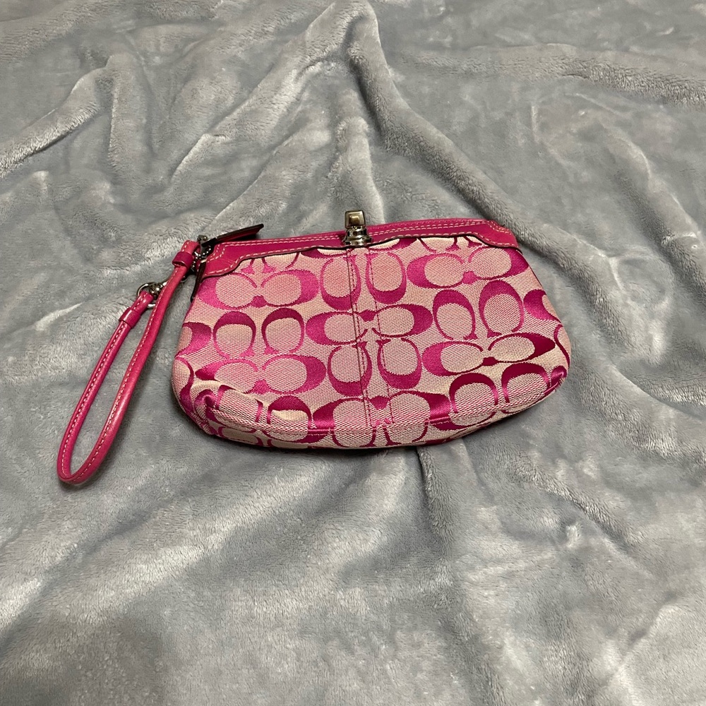 Coach wristlet